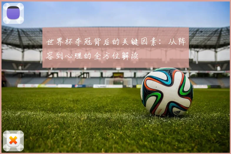 世界杯夺冠背后的关键因素:从阵容到心理的全方位解读