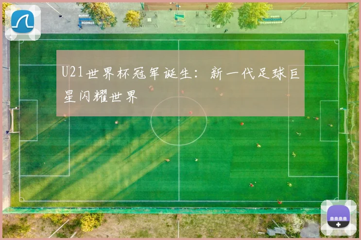 U21世界杯冠军诞生:新一代足球巨星闪耀世界