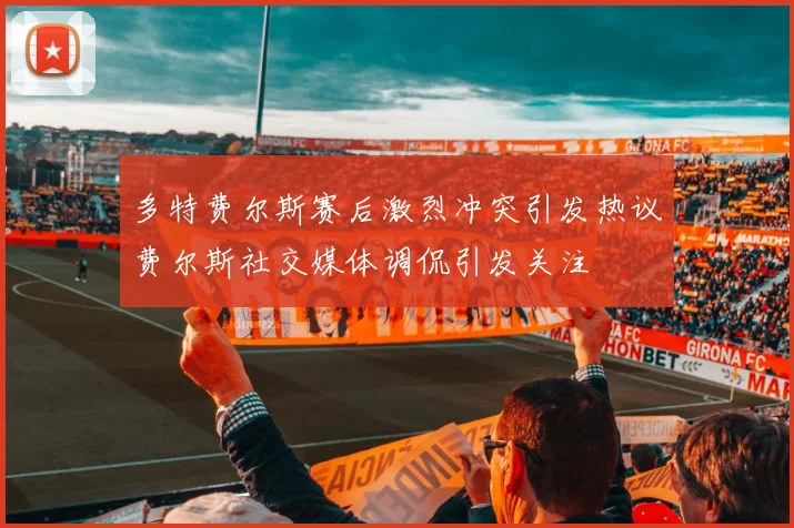 多特费尔斯赛后激烈冲突引发热议费尔斯社交媒体调侃引发关注